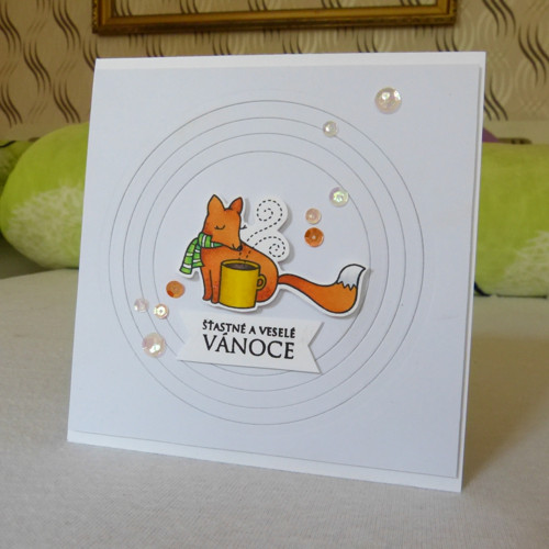 Vánoční přání - liška — foto 1