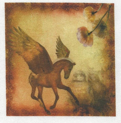 Bavlněná látka - panel 7,5 x 7,5 cm — foto 1