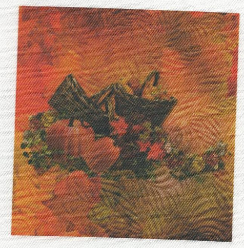 Bavlněná látka - panel 7,5 x 7,5 cm — foto 1