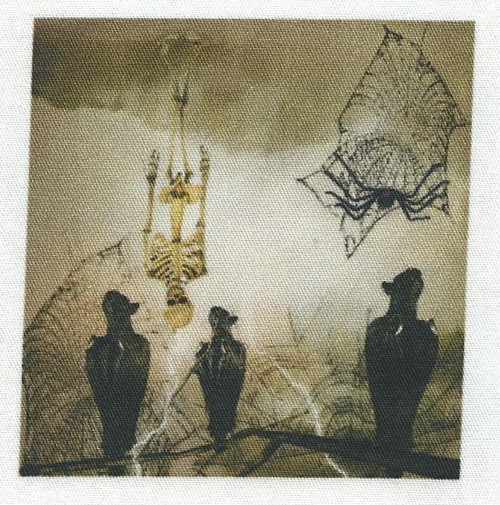 Bavlněná látka - panel 7,5 x 7,5 cm — foto 1