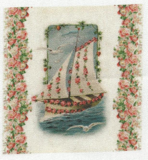 Bavlněná látka - panel 7,5 x 7,5 cm — foto 1