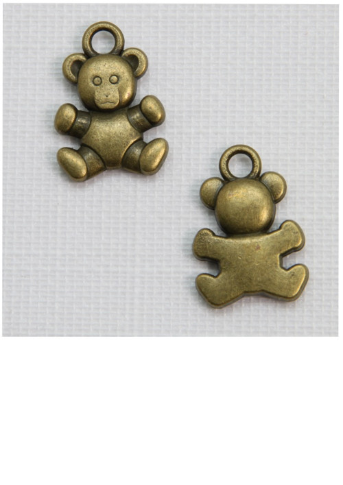 Přívěsek medvídek 25x17mm(po 1ks)