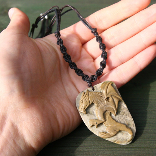 Silový amulet s drakem — foto 1