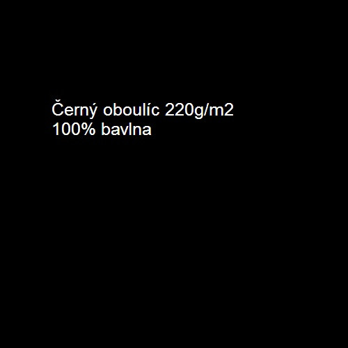 Oboulíc silnější, černý, BA, cena za 0,45 m — foto 1