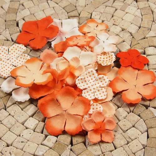 E line Flovers Orange 300852 - scrapbook — foto 1