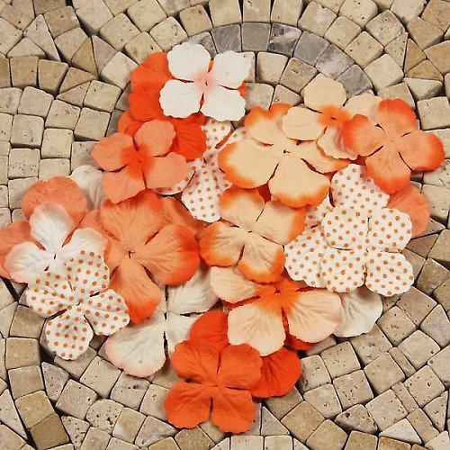 E Line Flovers Orange 301002 - scrapbook — foto 1