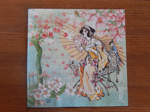 Ubrousek na decoupage - společnice — foto 1