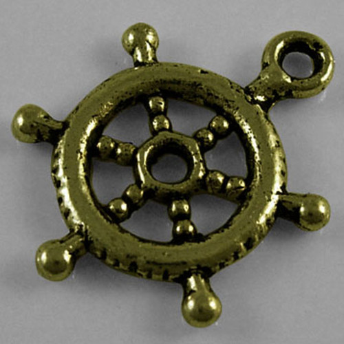 Kormidlo MINI/ bronz/ 20x18mm
