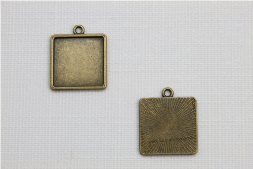 Čtvercové lůžko 20x20 mm (po 1ks)