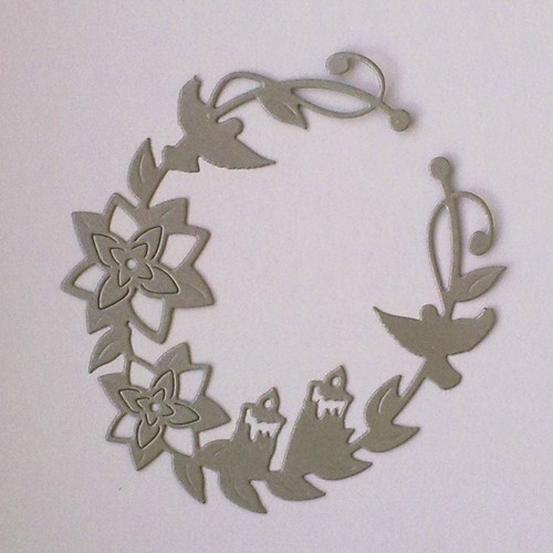 Výsek - Vánoční ornament (stříbrná matná)