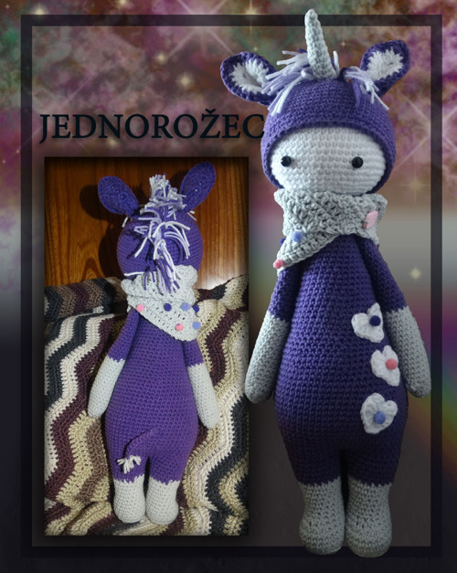 Háčkovaný jednorožec — foto 1