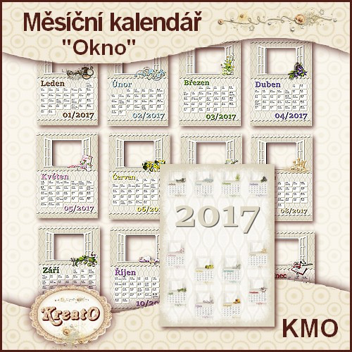 Měsíční kalendář - Okno — foto 1