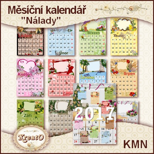 Měsíční kalendář - Nálady