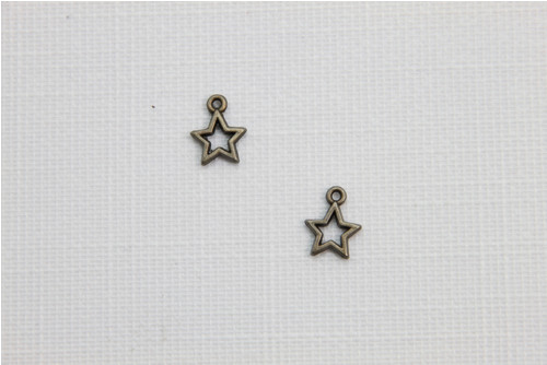 Přívěsek hvězdička 24x16mm (po 2 ks)