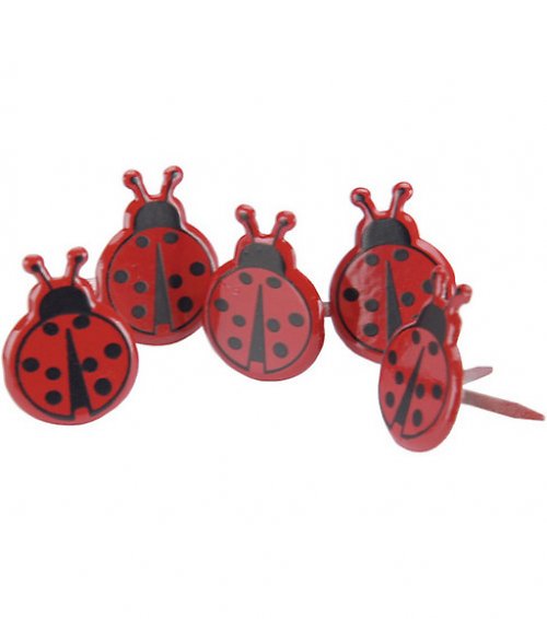 Lady Bug Brads - scrapbook — foto 1