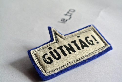 Brož GŮTNTÁG! — foto 1
