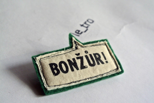 Brož BONŽŮR! — foto 1