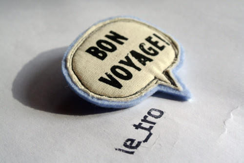 Brož BON VOYAGE! — foto 1
