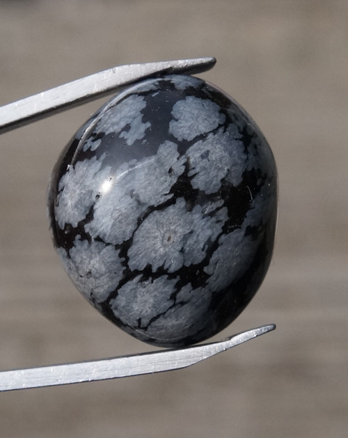 Obsidián sněžný D6575 — foto 1