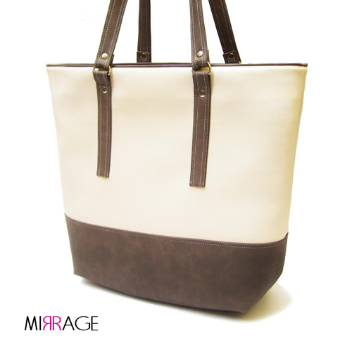 Emma shopper bag taupe