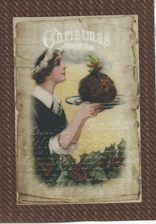 Bavlněná látka - panel 7,5 x 11 cm