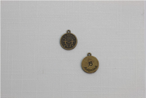 Přívěsek Blíženci - prům.15mm (po 1ks)
