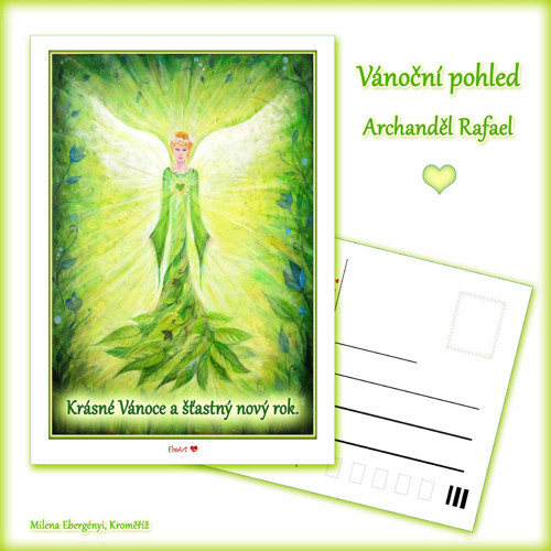 26. Archanděl Rafael - Vánoční pohled — foto 1