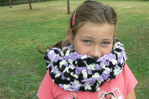 Pletená šála — foto 1