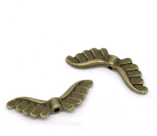 Křídla anděl/ ant.bronz/ 24x8mm