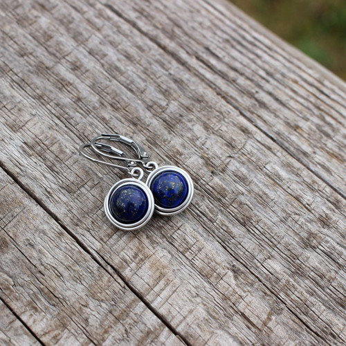 Noční • lapis lazuli, chir. ocel — foto 1