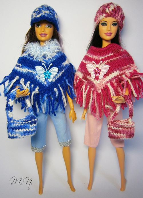Ponča pro Barbie — foto 1