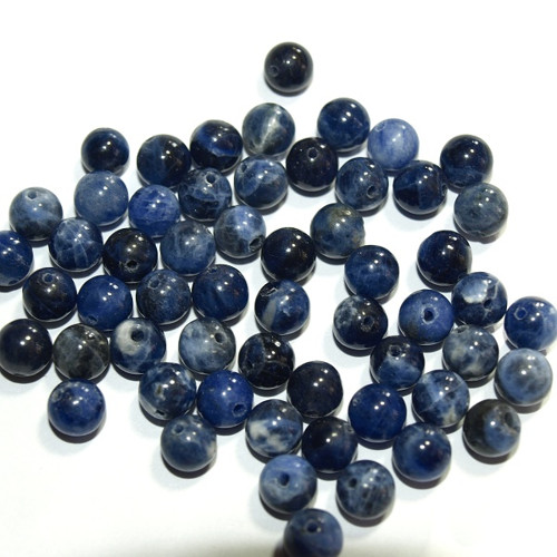 Sodalit kulička 6 mm (5kusů) — foto 1