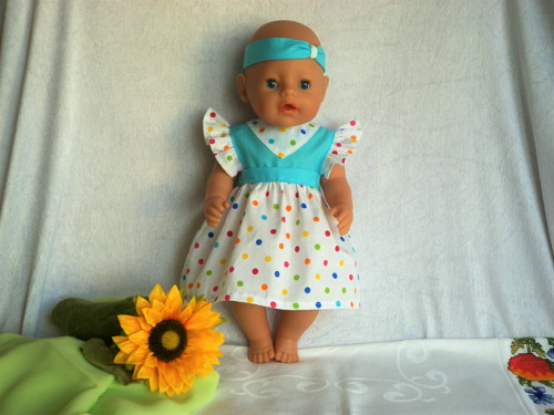 Šatičky pro Baby Born ,,Lentilky" — foto 1