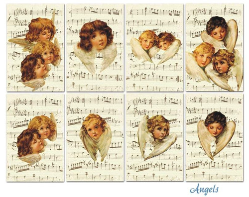 Sada mini papírů Angels — foto 1