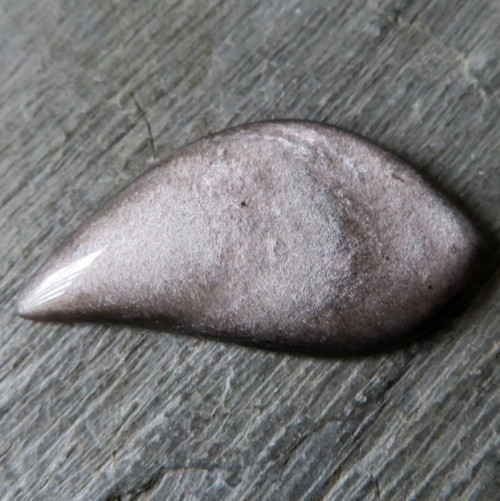 R Stříbrný obsidián kabošon, č.9 — foto 1