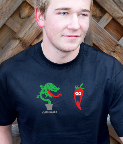 Pánské tričko - Chilližravka - černé