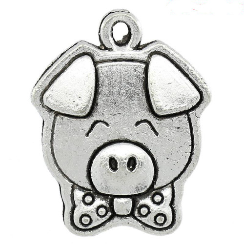 Čuník ŠUNČIČKA/ ant.stříbro/ 20x16mm