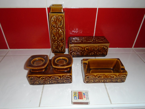 Retro souprava z porcelánu Ditmar Urbach.