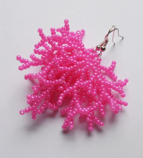 Korálkové větvičky pink — foto 1