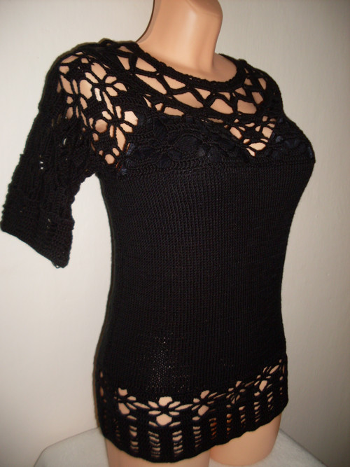 Černý topík-vel.40(L) — foto 1
