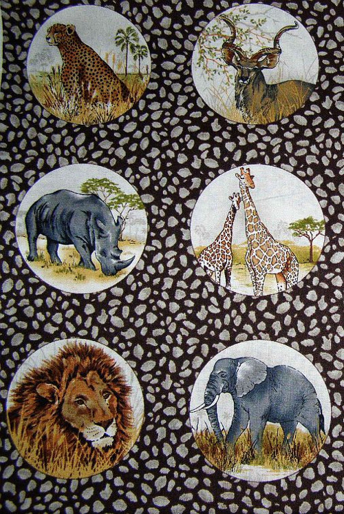 Africká zvířata II.- panel malý — foto 1