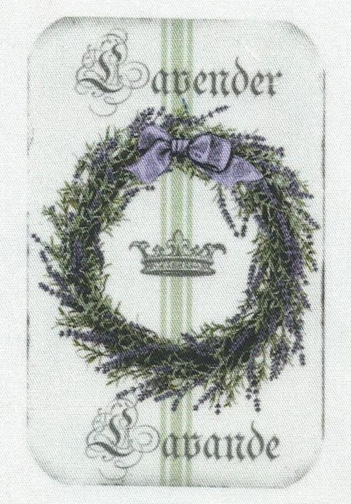 Bavlněná látka - panel 11 x 17 cm