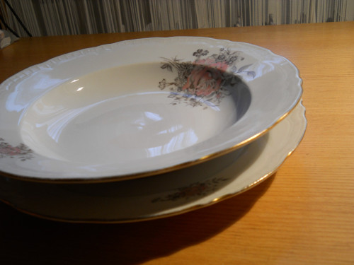Porcelánové talíře — foto 1