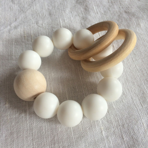 Kousátko - White / Natural — foto 1
