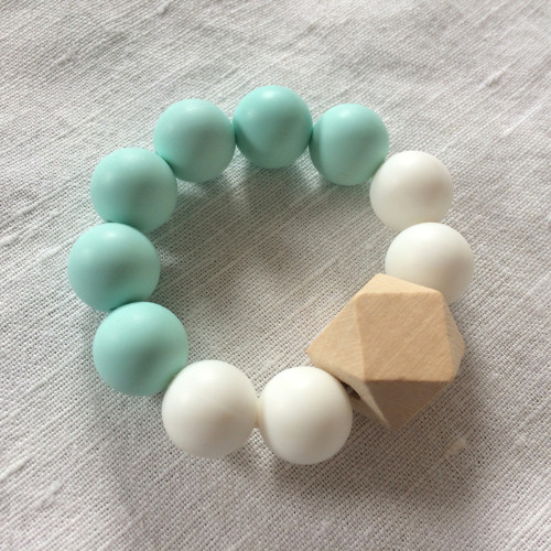 Kousátko - Mint / White / Natural — foto 1