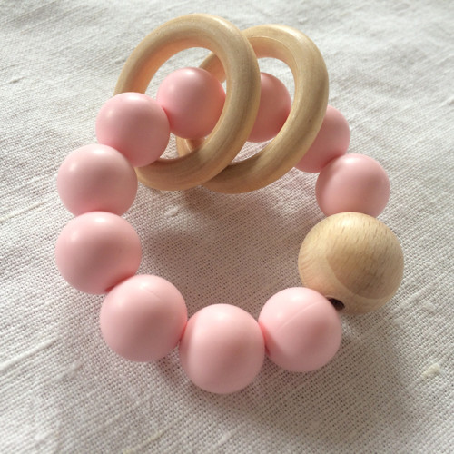 Kousátko - Pink / Natural — foto 1