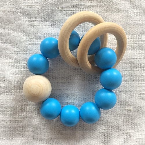 Kousátko - Blue / Natural — foto 1