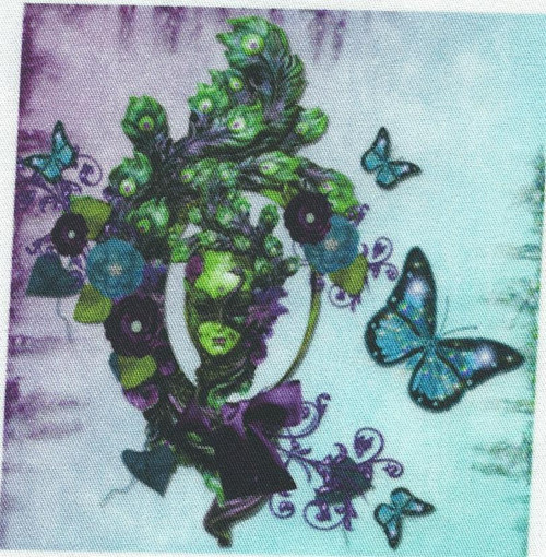 Bavlněná látka - panel 10 x 10 cm — foto 1