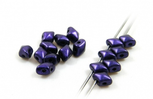 České skleněné "vario" 5x3mm (5g) - violet I.