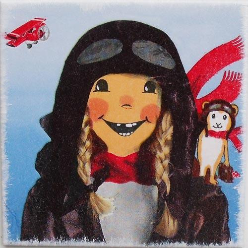 Kachlík: Malá pilotka
